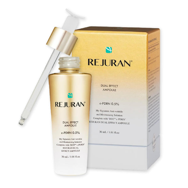 ® Dual Effect Ampoule, DOT DUAL C-Pdrn® - Salmon DNA Face Serum for Deep Rejuvenation, Wrinkle Care, Firming, Skin Elasticity with Visible Anti-Aging Results. Korean Skincare (1.01 Fl Oz)