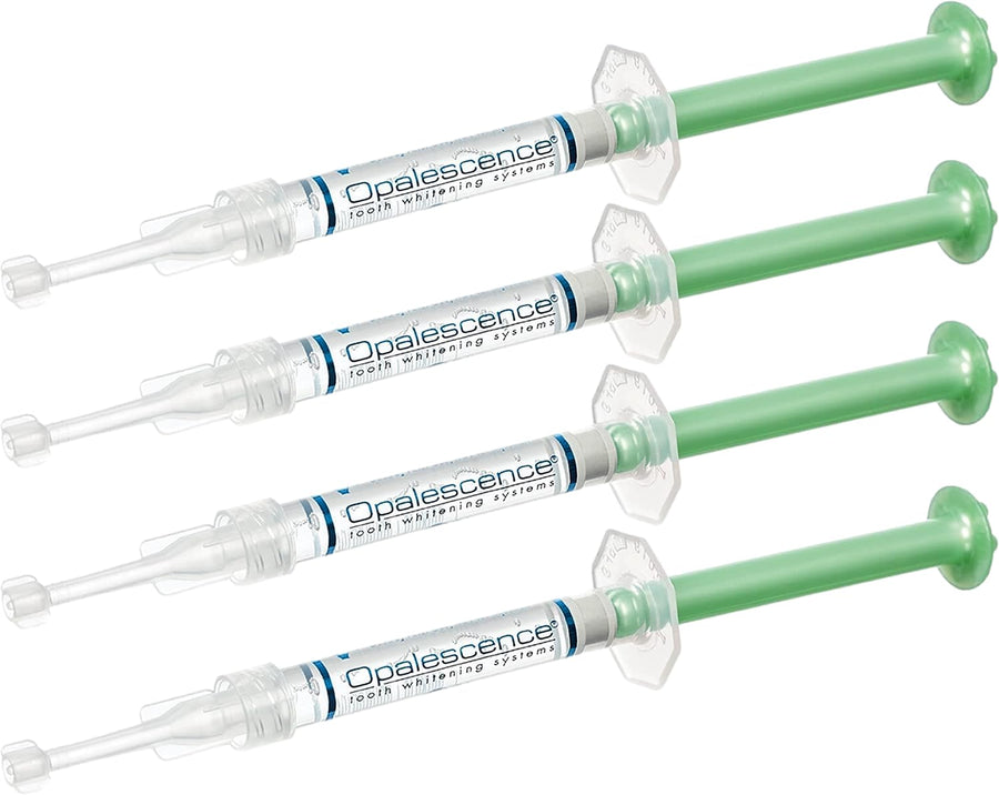 35% CP Mint - Gel Syringes Teeth Whitening - Refill Kit - Carbamide Peroxide Gel. Made by Ultradent. Tooth Whitening Refill Syringes 5197 (0.04 Fl Oz (Pack of 4))
