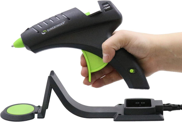 Cordless Hot Glue Gun, High Temperature, Full Size, 60W, 50% More Power - Sturdily Bonds Metal, Wood, Ceramics, Leather & Other Strong Materials (Specialty Series CL-800F)
